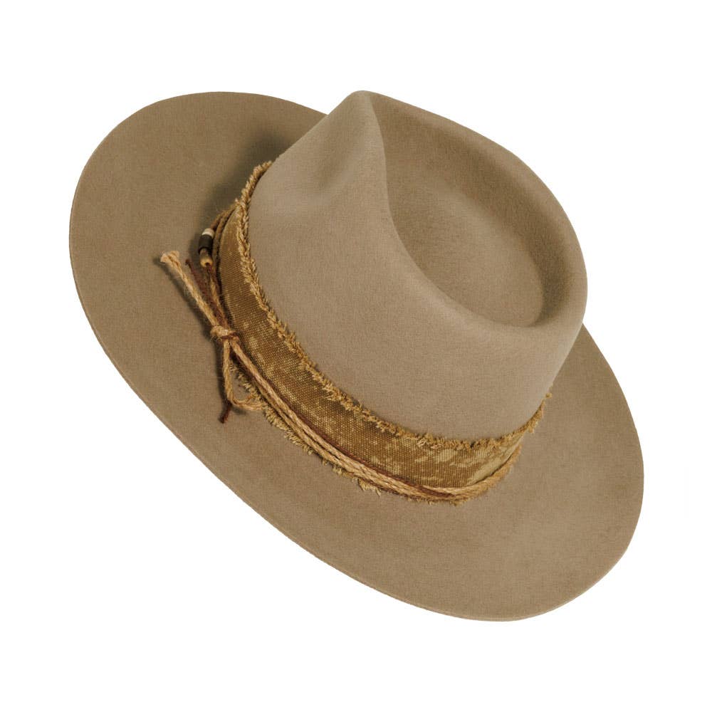 Wool Felt Teardrop Fedora Hat - Style Jovi