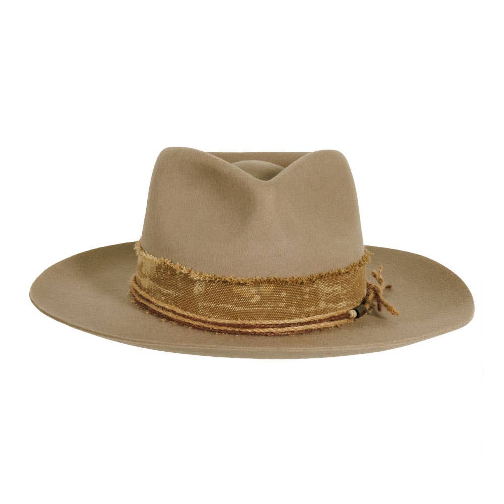 Wool Felt Teardrop Fedora Hat - Style Jovi