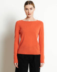 Boat neck cashmere sweater LILLY 5B