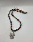 Osnat Mor - "Shema Israel" Hamsa Pendant