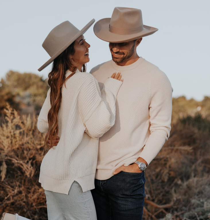 Crushable Wool Felt Teardrop Fedora Hat - Style Oakley