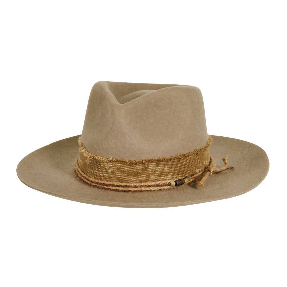 Wool Felt Teardrop Fedora Hat - Style Jovi