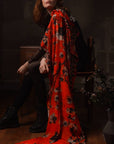 FST. Le French Studio. Large cashmere scarf FUJIYAMA