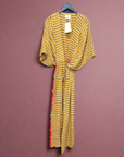 Brenda Silk Wrap Dress No 240. One-Size