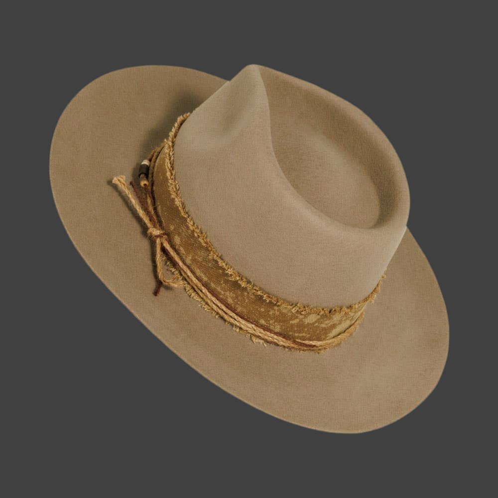 Wool Felt Teardrop Fedora Hat - Style Jovi