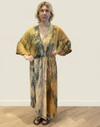 Brenda Silk Wrap Dress No. 220 One-Size