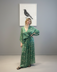 Brenda Silk Wrap Dress No 114. One-Size
