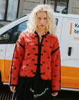 Amora Jacket Dark Red