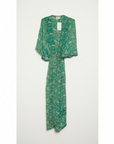 Brenda Silk Wrap Dress No 114. One-Size