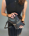 Betulla Cross-Body Bag, Black