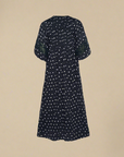 Bolette Dress, Black Dots One-Size