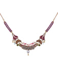 Berry Blush Set, Elusia Necklace. No:594.