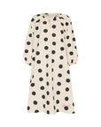 Lara Dress, Black Dot One-size