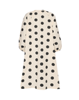Lara Dress, Black Dot One-size