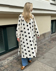 Lara Dress, Black Dot One-size