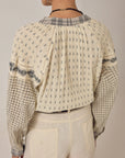 Noemi Blouse - Patchwork Notes