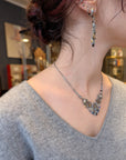Shivering Moonlight Set, Moonlight Necklace.No 586.