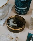 Spitfire Girl. Moon Angel Ceramic Trinket Box