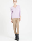 LILLY 27 cashmere V-neck sweater