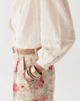 Colette Blouse - Mosaique Ivory - Maison Hotel