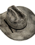 Distressed Bangora Straw Hat - Style Moonwalk
