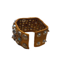 Bracciale alto . m/studs - Giallo. X1269 C5001