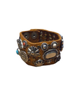 Bracciale alto . m/studs - Giallo. X1269 C5001