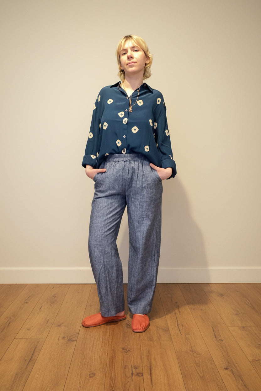 THING-dk. Pants. Color: Blue (7170-LO)