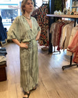 Brenda Silk Wrap Dress No 259 One-Size