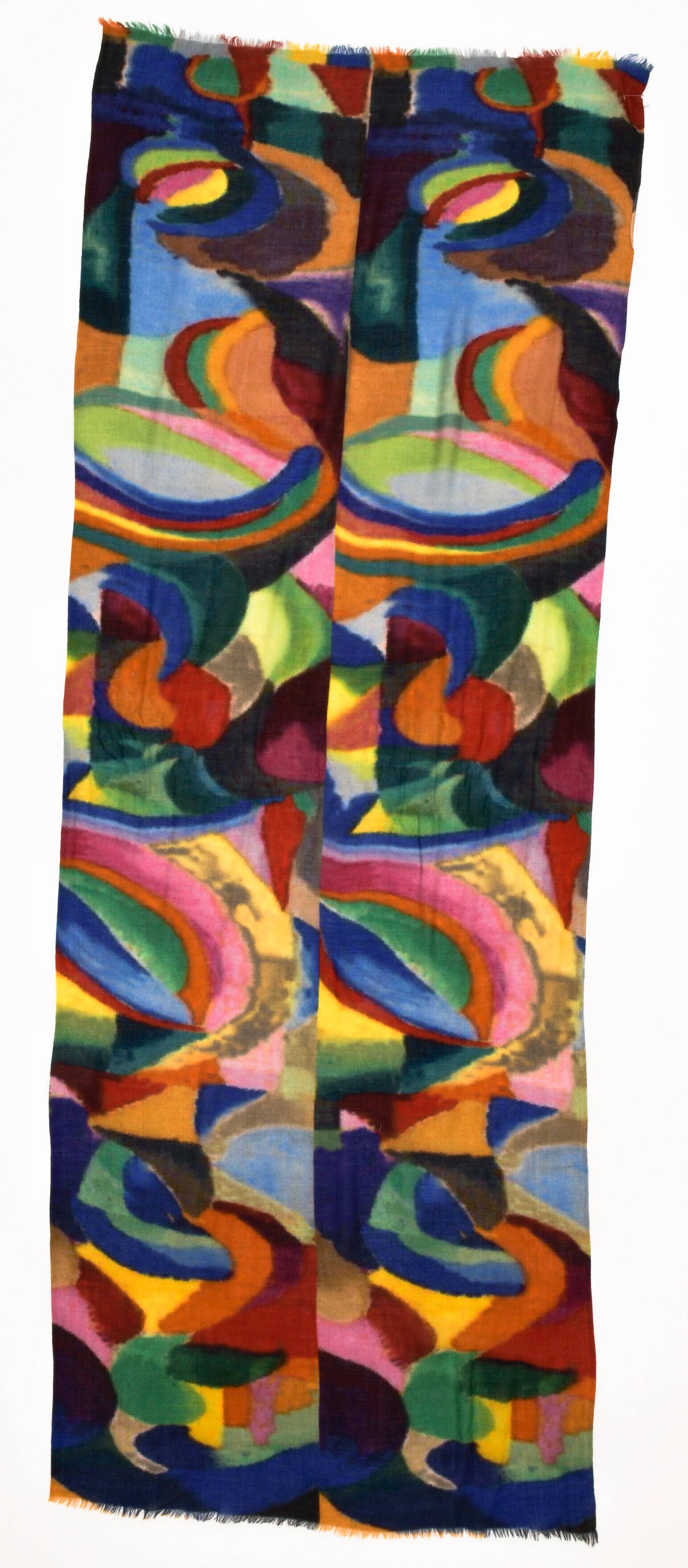 Wool Scarf - Otra Cosa - Abstract - 2522