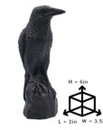 PERCHED RAVEN CANDLE | PILLAR