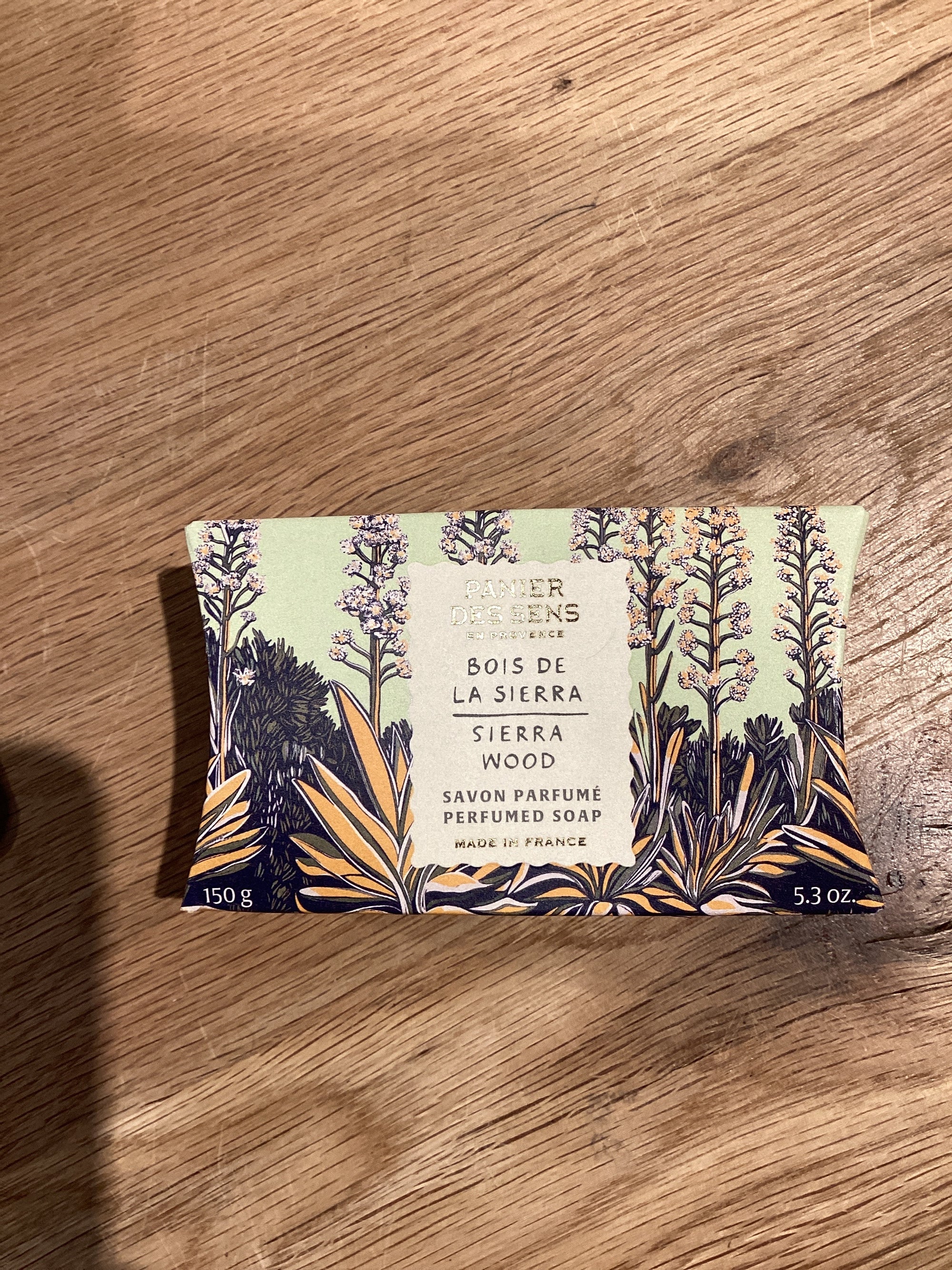 Panier Des Sens, Scented Soap Sierra Wood 150g