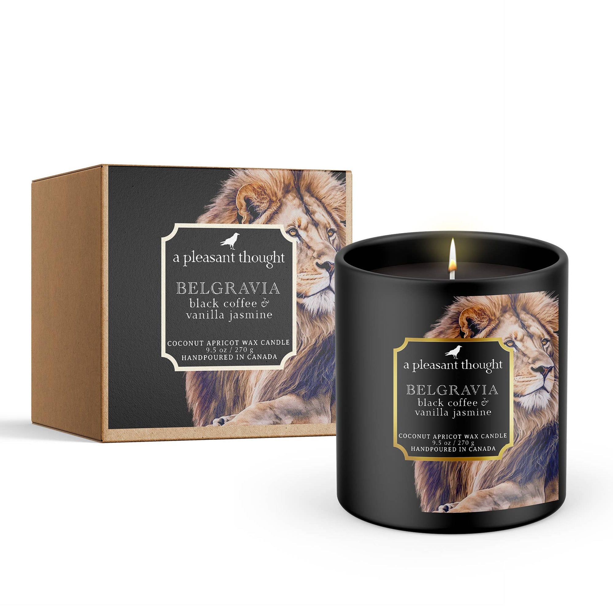 BELGRAVIA | black coffee &amp; vanilla jasmine | candle
