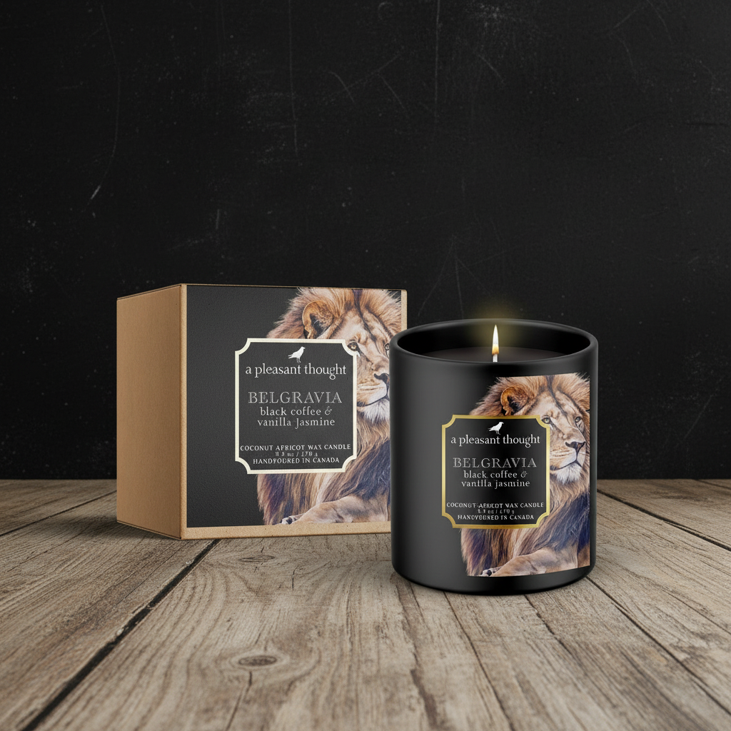 BELGRAVIA | black coffee &amp; vanilla jasmine | candle