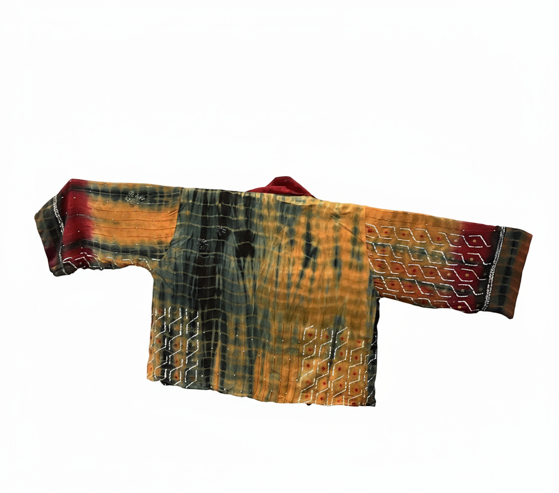 Reversible Short Kimono - No. 03A