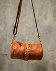 LICIA Shoulder Bag Leather Color:Cognac. X2867 C1502