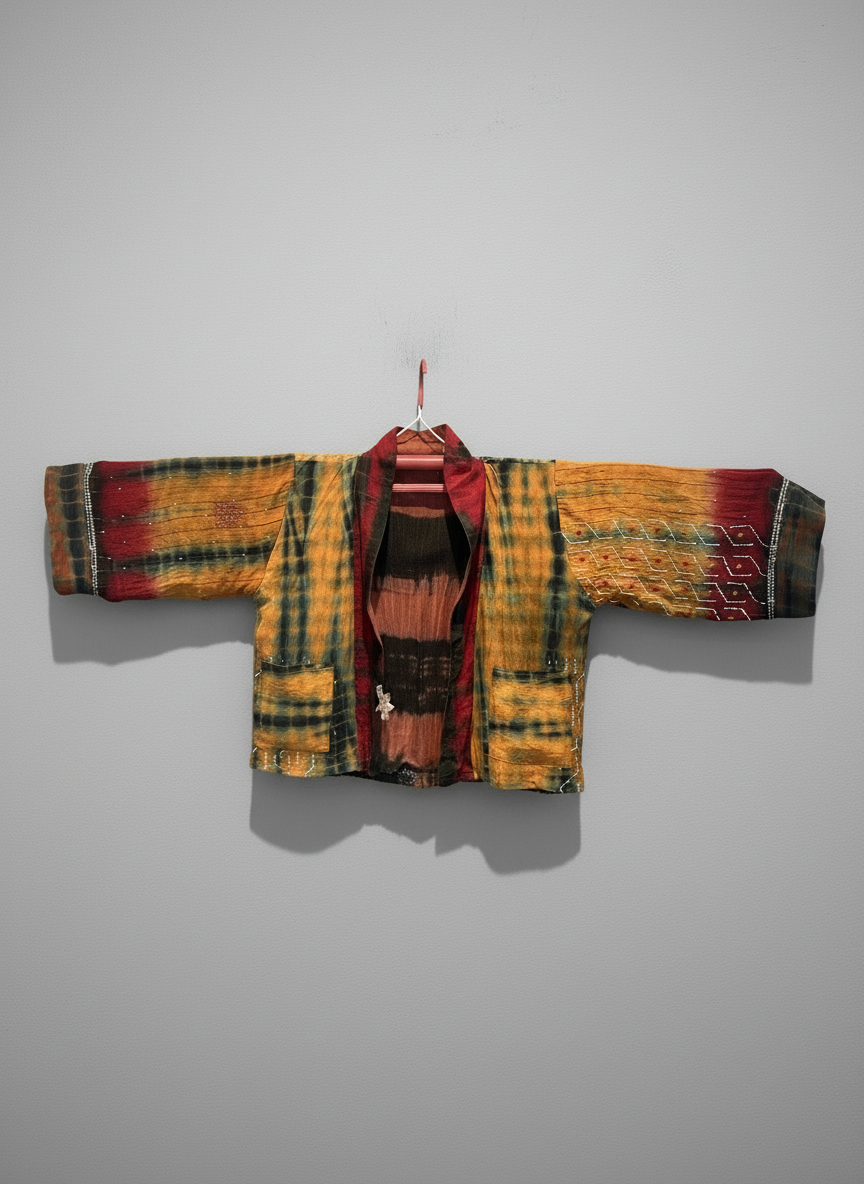 Reversible Short Kimono - No. 03A