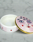 Spitfire Girl. Moon Pie Ceramic Trinket Box