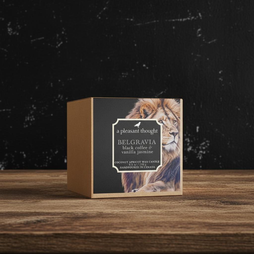 BELGRAVIA | black coffee &amp; vanilla jasmine | candle