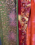 Silk Long Scarf- 100 x 220 cm. No. 91
