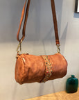 LICIA Shoulder Bag Leather Color:Cognac. X2867 C1502