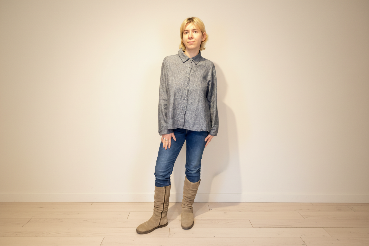 THING-dk.Shirt. Color:Blue(7176)