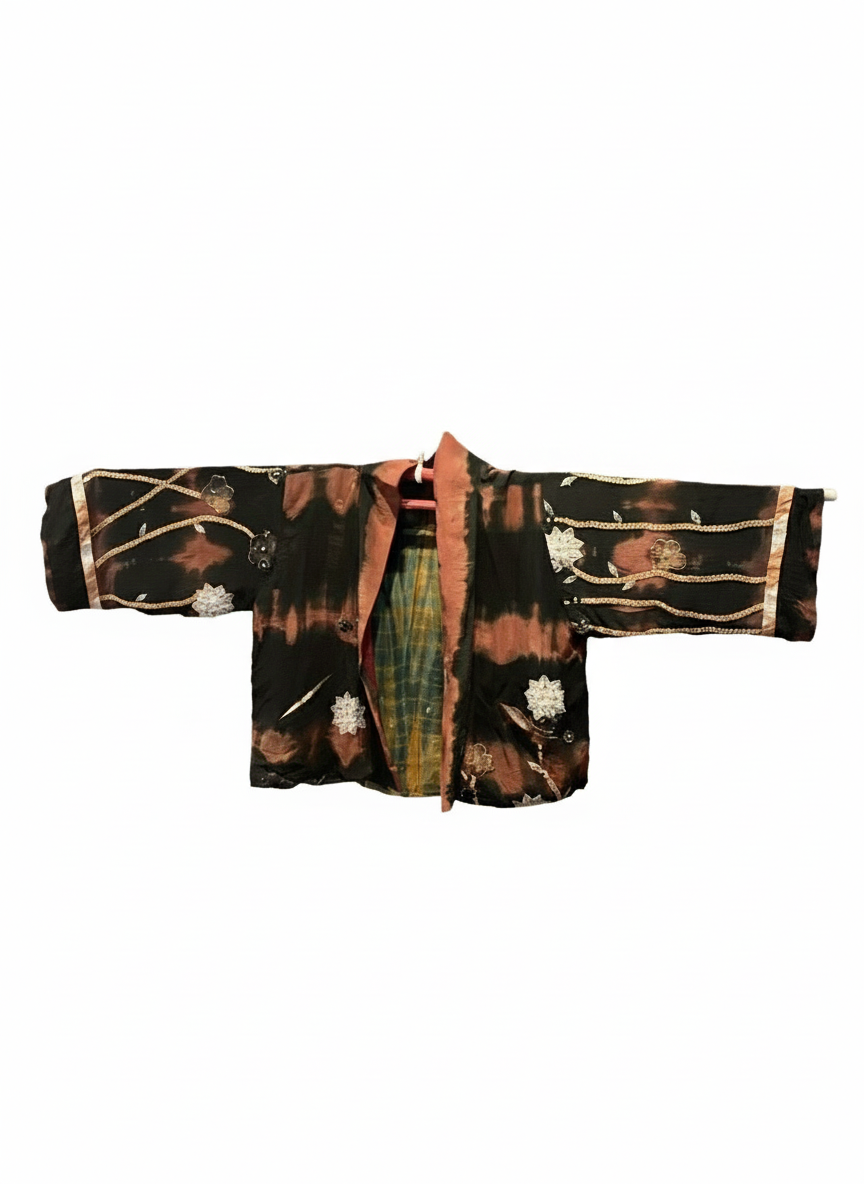 Reversible Short Kimono - No. 03A