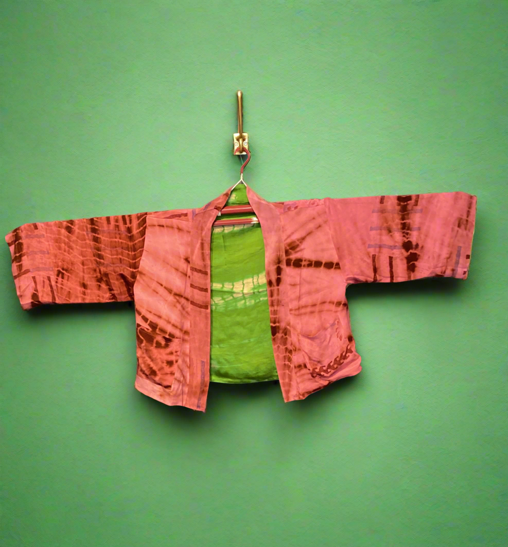 Reversible Short Kimono - No. 02
