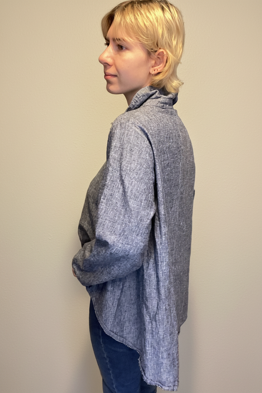 THING-dk.Shirt. Color:Blue(7176)