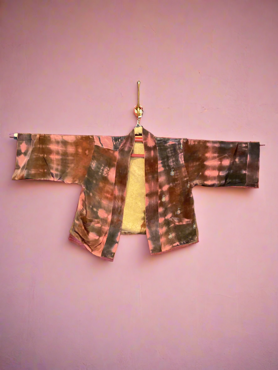 Reversible Short Kimono - No. 16