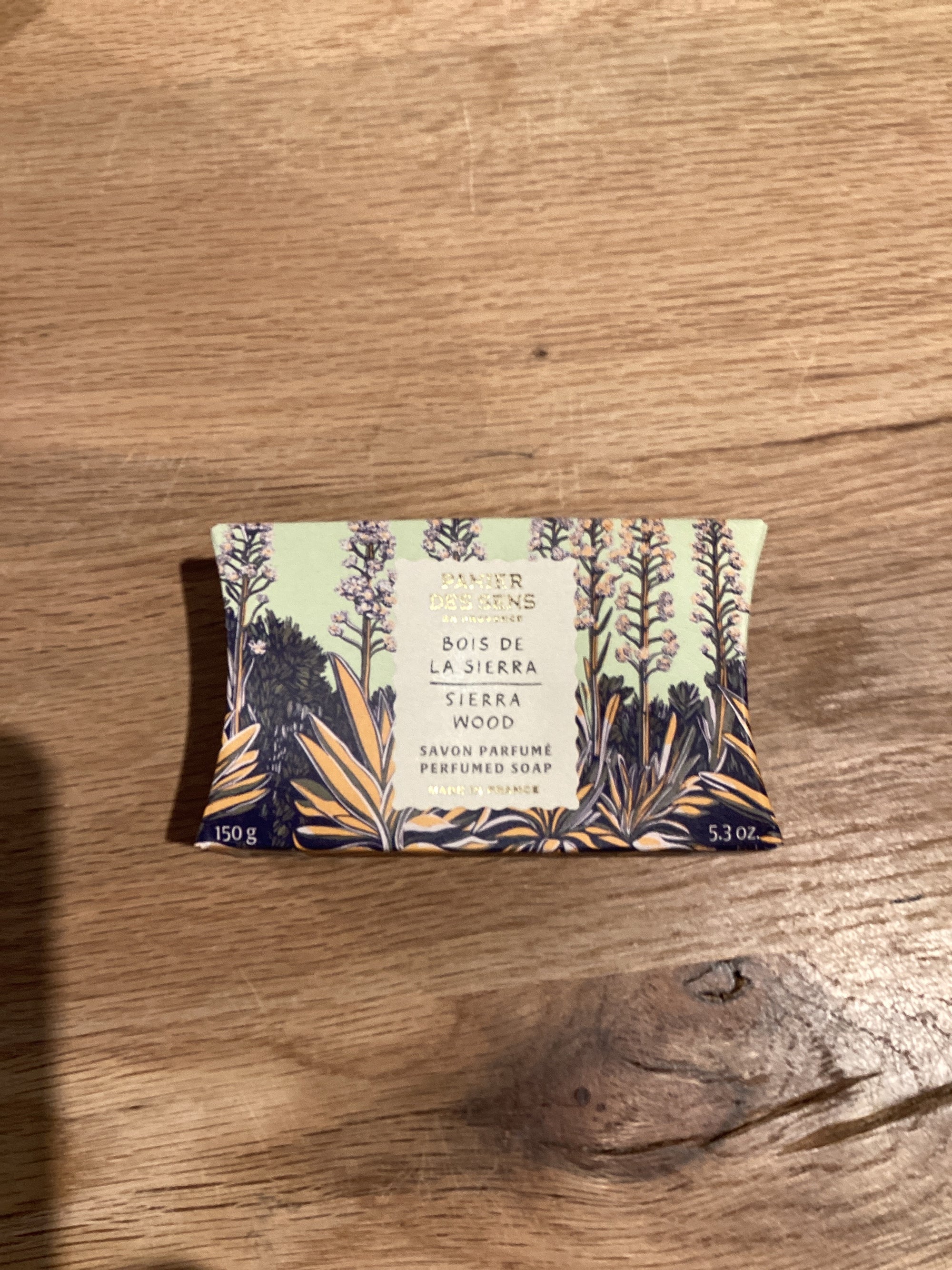 Panier Des Sens, Scented Soap Sierra Wood 150g