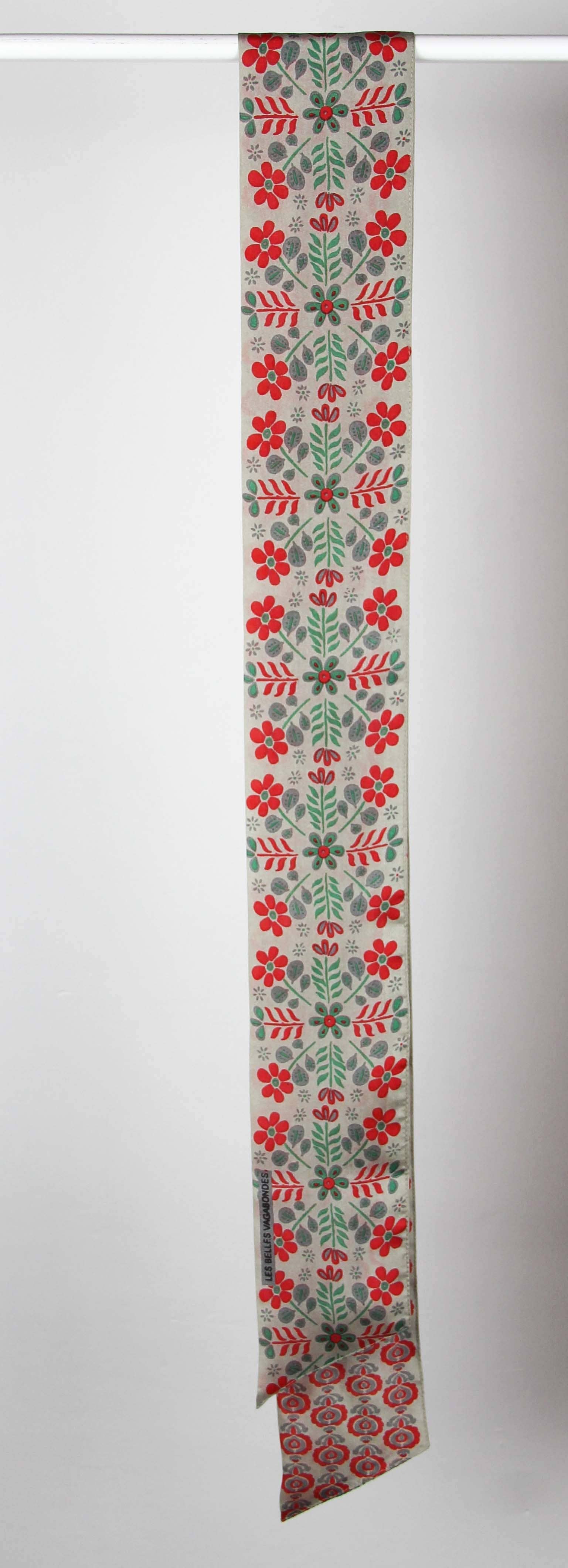 LES BELLE VAGABONDES. Ludmila Red Headband