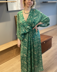 Brenda Silk Wrap Dress No 114. One-Size