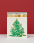 Archivist Square Matchbox - Christmas Tree